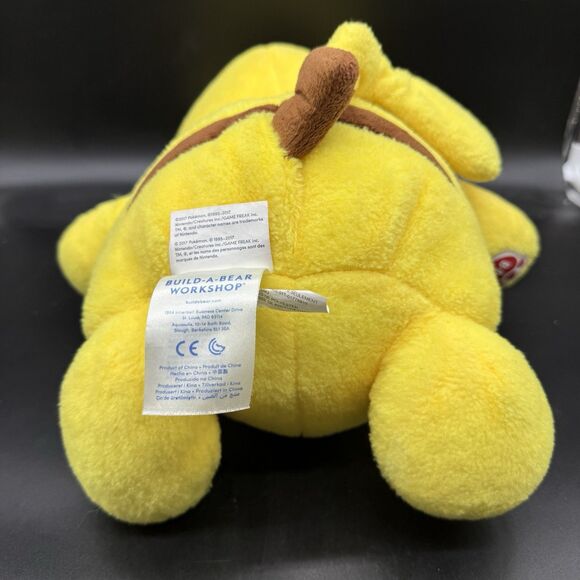 Pikachu Pokemon Build A Bear Workshop Large Plush 18" Stuffed Animal Toy 2017 - Picture 3 of 8